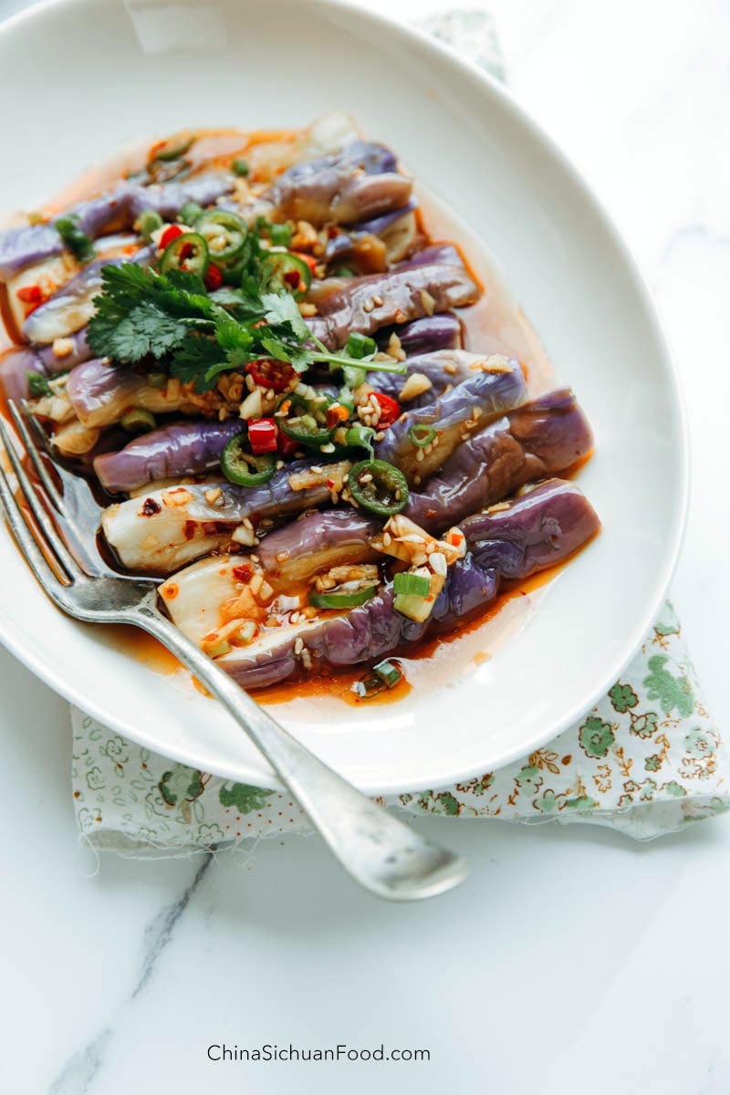 steamed eggplant|chinasichuanfood.com